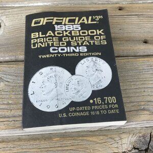 The Official 1985 Blackbook Price Guide Of United States Coins 23rd Edition